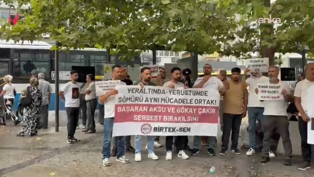 BİRTEK-SEN’den Gaziantep’te işçi hakları ve tutuklu sendikacılar için çağrı: 'Tazminat gaspı bugün fiilen uygulanıyor' BİRTEK-SEN’den Gaziantep’te işçi hakları ve tutuklu sendikacılar için çağrı: 'Tazminat gaspı bugün fiilen uygulanıyor'