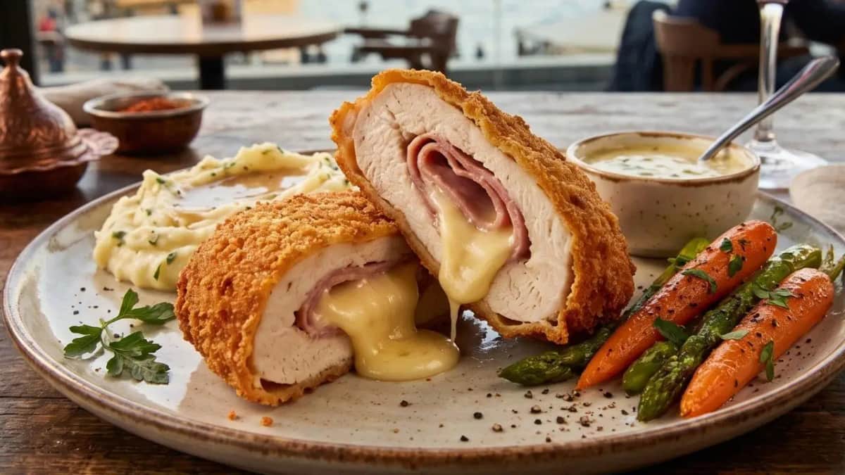Akşam yemeğine farklı lezzet arayanlara: Çıtır çıtır cordon bleu tarifi Akşam yemeğine farklı lezzet arayanlara: Çıtır çıtır cordon bleu tarifi