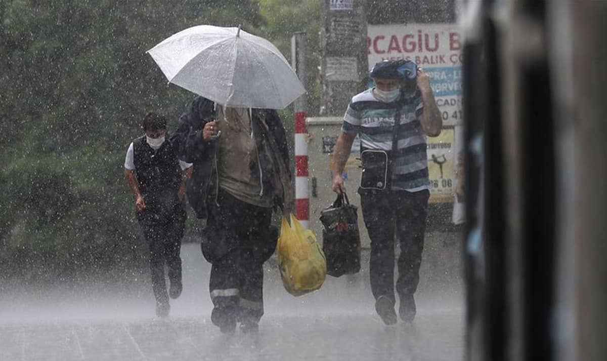 Meteoroloji saat verdi: 2 il için kuvvetli yağış uyarısı! Meteoroloji saat verdi: 2 il için kuvvetli yağış uyarısı!