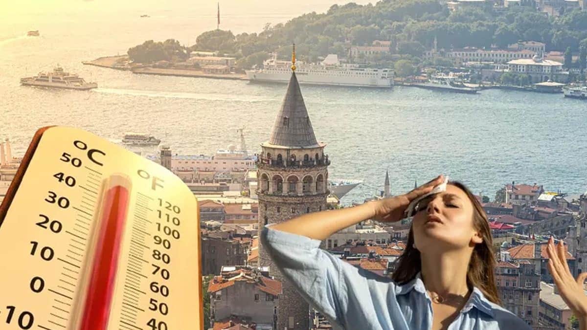 İstanbul için sıcak hava alarmı! İstanbul için sıcak hava alarmı!