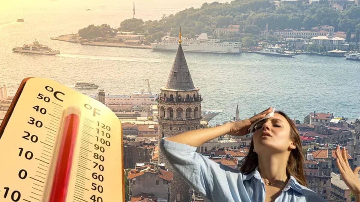 İstanbul için sıcak hava alarmı! İstanbul için sıcak hava alarmı!