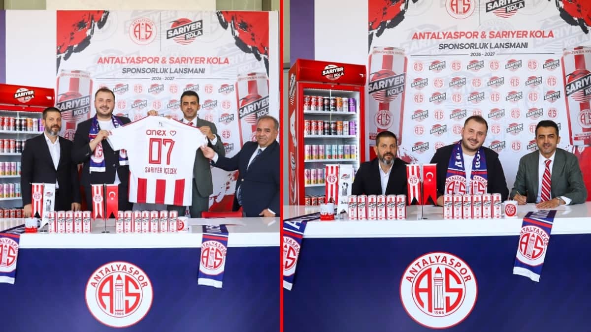 Sarıyer Kola, Antalyaspor’un resmî içecek sponsoru oldu Sarıyer Kola, Antalyaspor’un resmî içecek sponsoru oldu