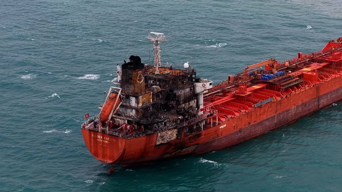 Dron saldırısı sonrası sürüklenip, Samsun’da karaya oturan tanker, römorkörle alınacak Dron saldırısı sonrası sürüklenip, Samsun’da karaya oturan tanker, römorkörle alınacak