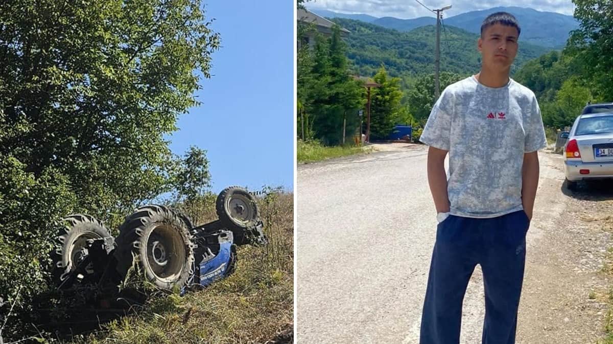 Feci traktör kazası: 15 yaşındaki sürücü hayatını kaybetti Feci traktör kazası: 15 yaşındaki sürücü hayatını kaybetti