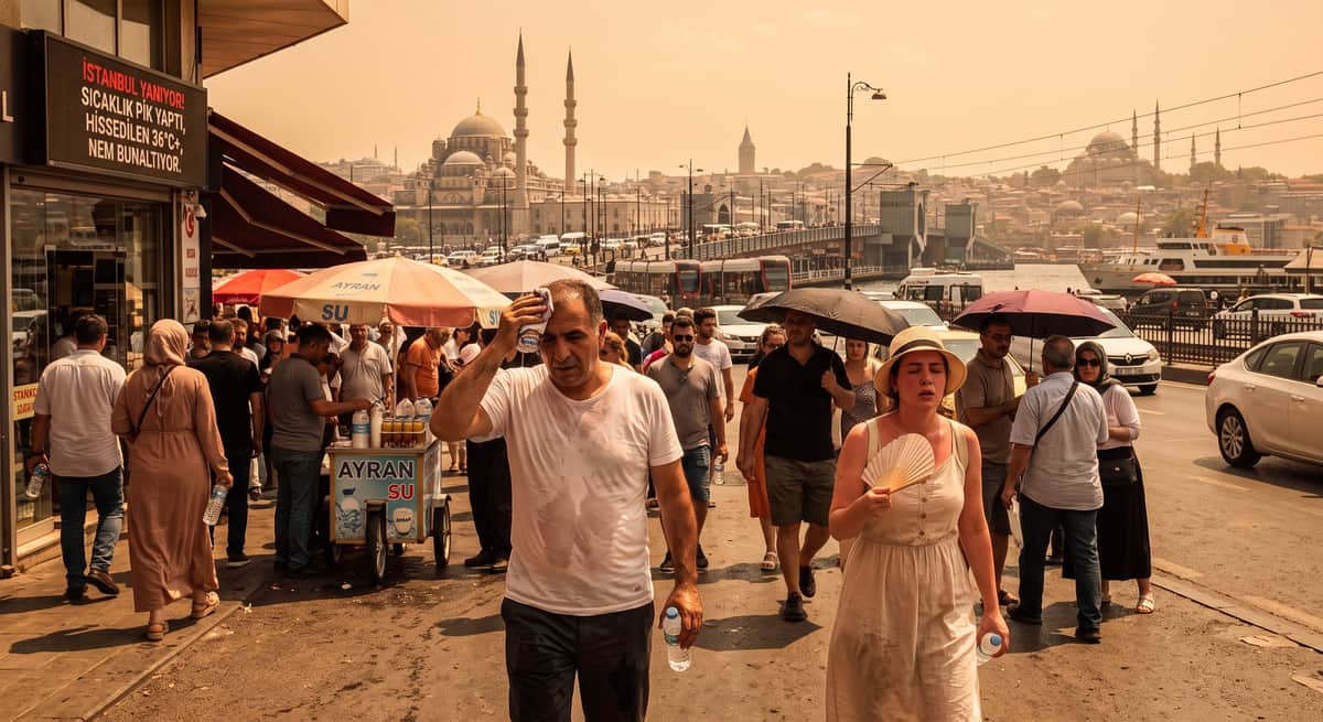 İstanbul'da 'pik' günü: Fırın etkisi yaşatacak İstanbul'da 'pik' günü: Fırın etkisi yaşatacak