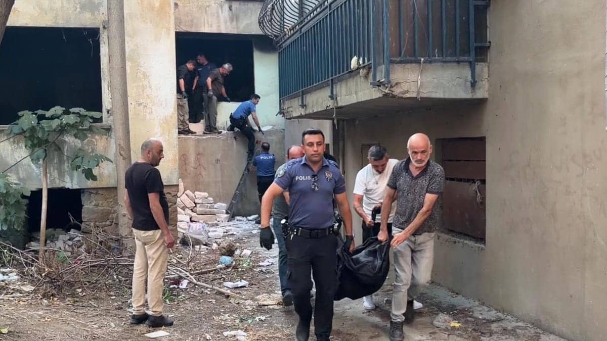 Metruk binada şüpheli ölüm Metruk binada şüpheli ölüm