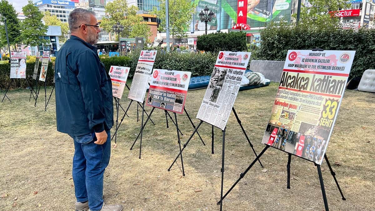 Gaziler sergi açtı her biri ibretlik Gaziler sergi açtı her biri ibretlik