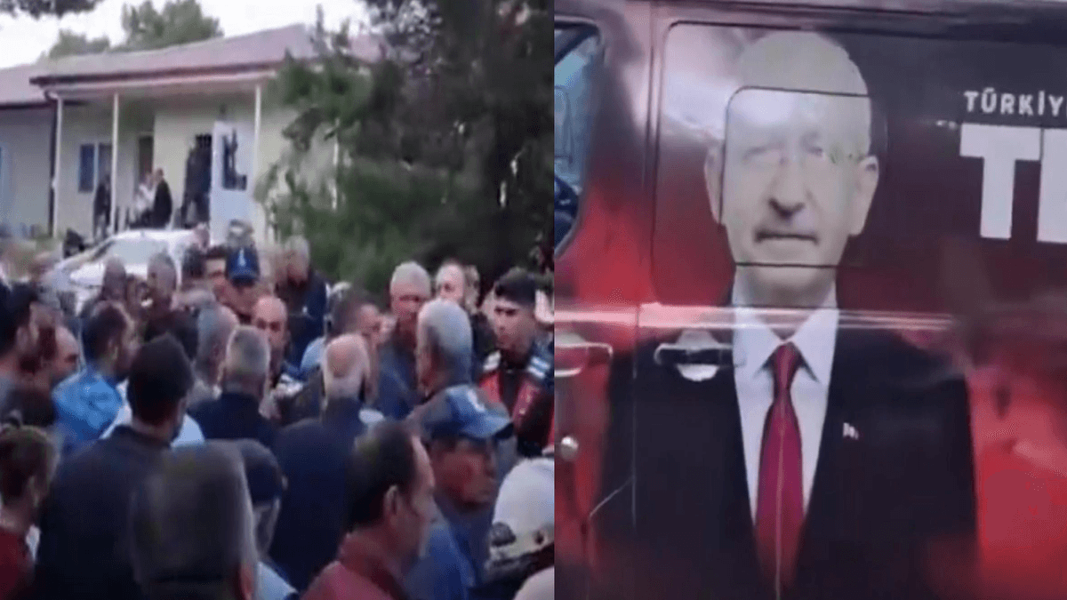 Sivas’ta CHP’lilere ‘Kılıçdaroğlu’ tepkisi: Jandarma, CHP aracını alandan çıkardı Sivas’ta CHP’lilere ‘Kılıçdaroğlu’ tepkisi: Jandarma, CHP aracını alandan çıkardı