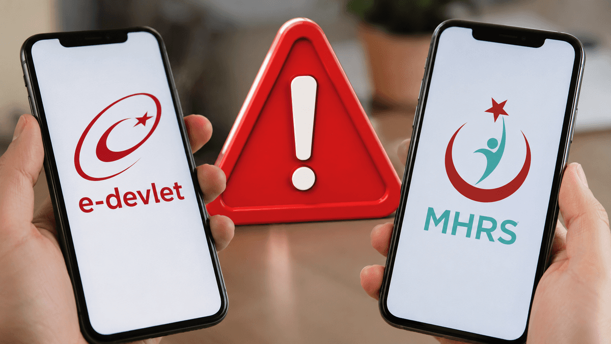 e-Devlet ve MHRS kullanıcılarına acil kodlu uyarı yapıldı e-Devlet ve MHRS kullanıcılarına acil kodlu uyarı yapıldı