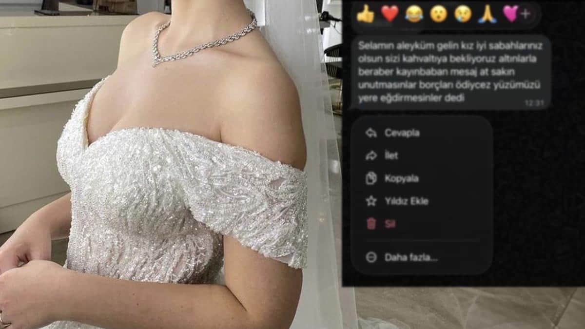 Yeni gelin düğünün ertesi günü kaynanasından gelen mesajla şoke oldu Yeni gelin düğünün ertesi günü kaynanasından gelen mesajla şoke oldu